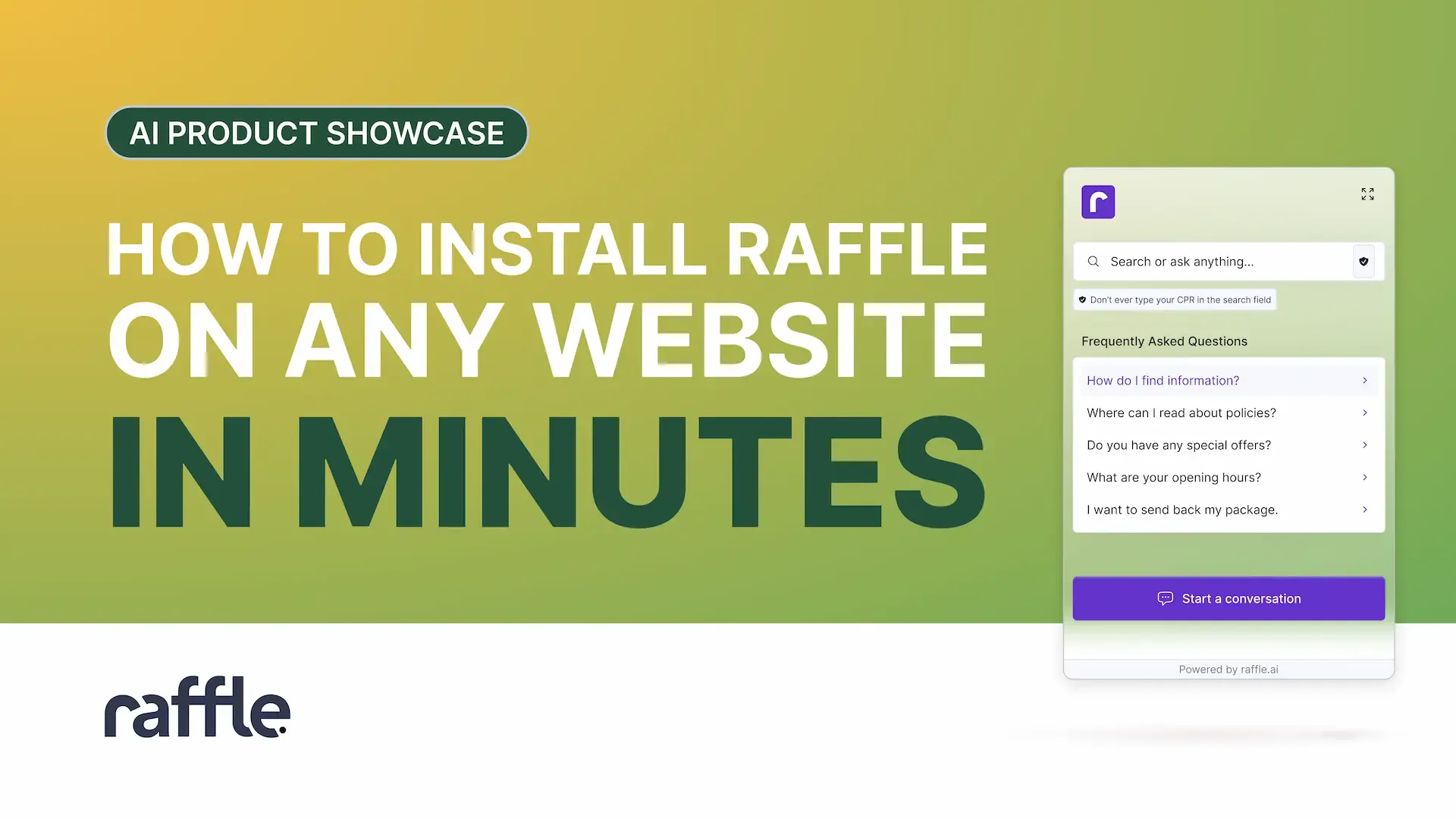 How To Make R5 Raffle How to implement Raffle in any website in minutes | Raffle.ai